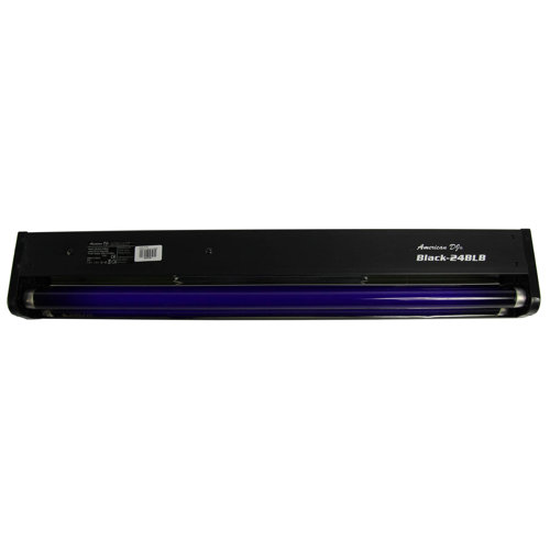 American DJ 24" 20W Black Light Tube And Fixture For DJ Set/Party